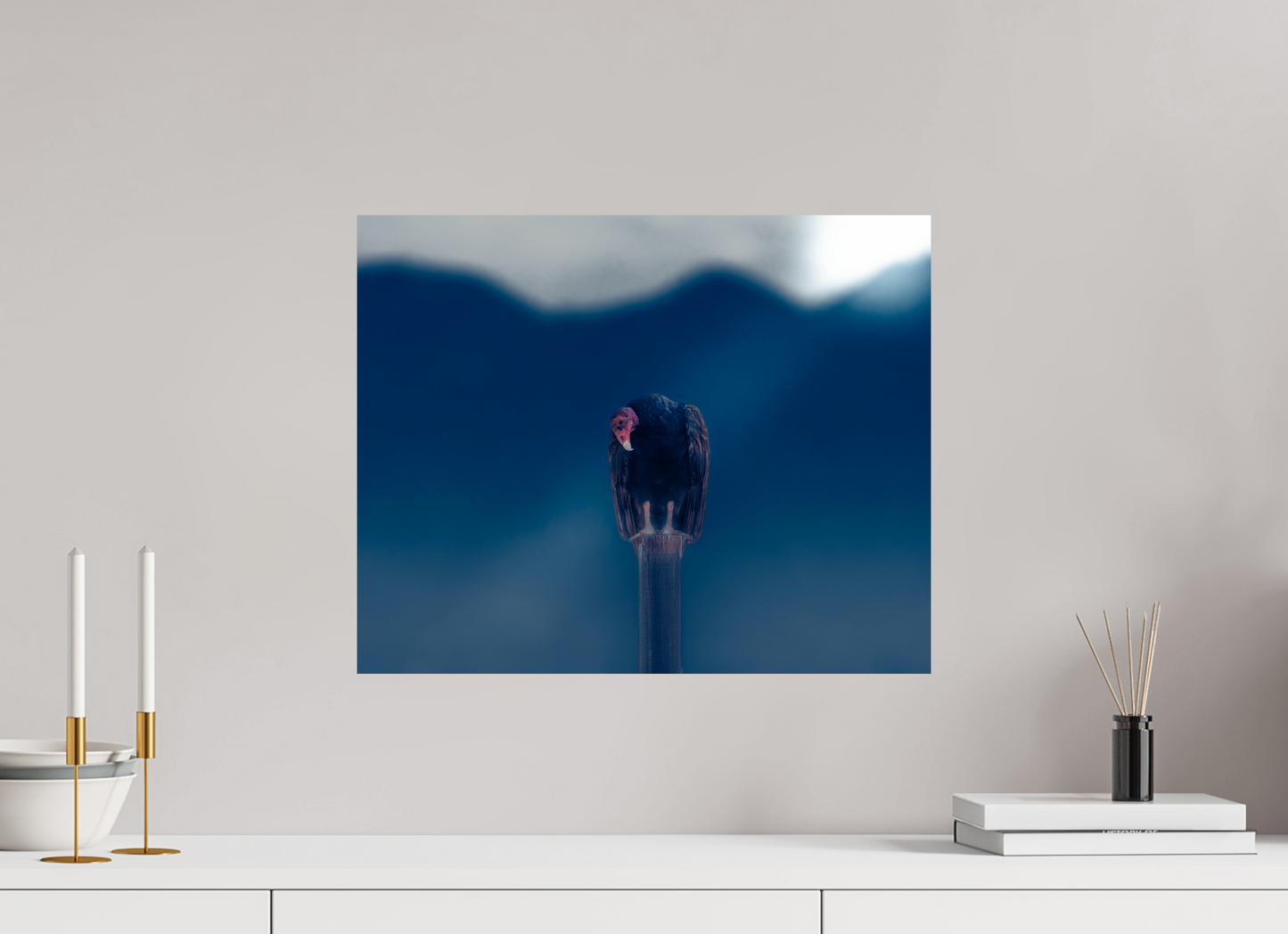 Mr. Lonely | Fine Art Turkey Vulture Photography Print