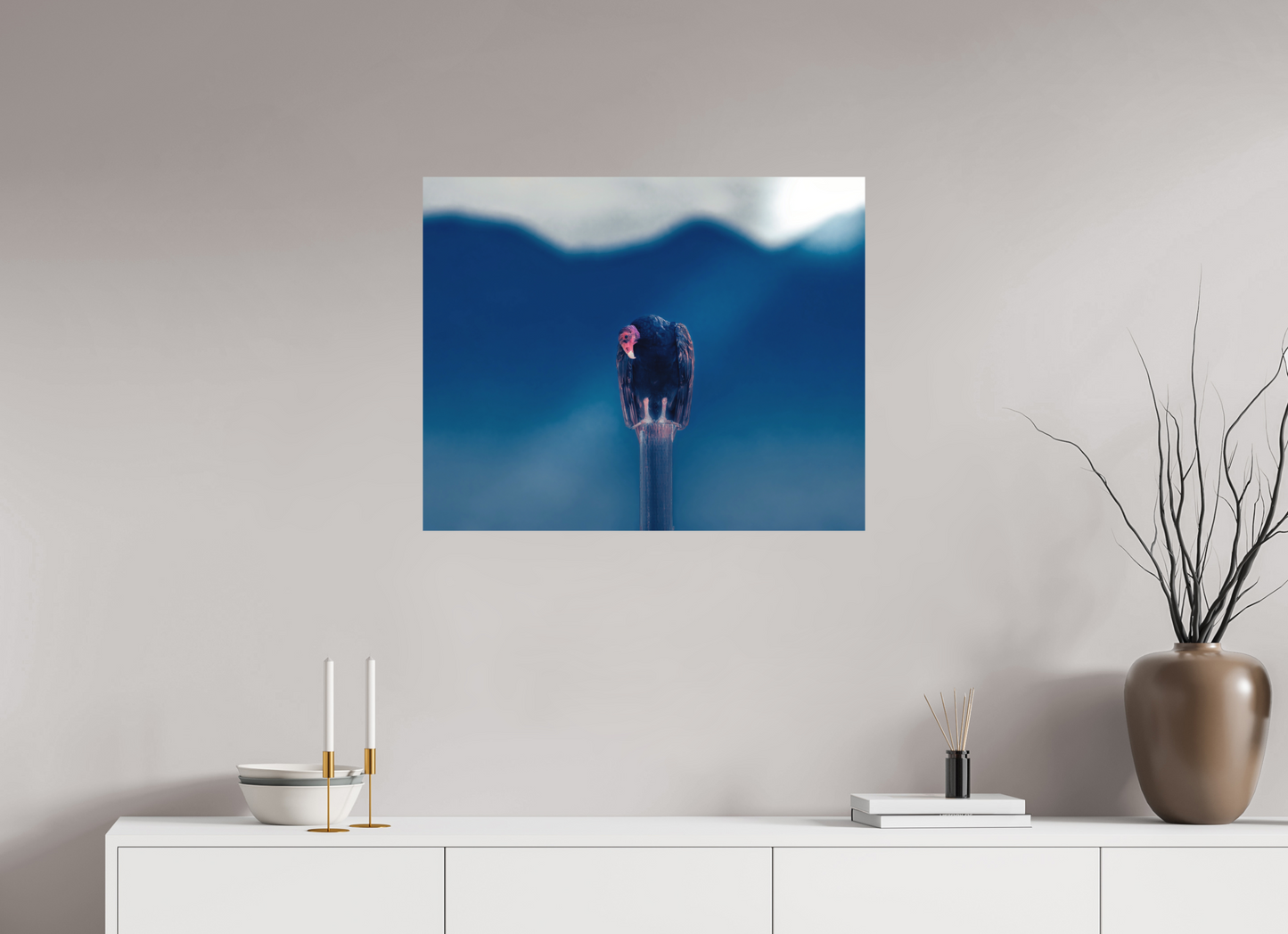 Mr. Lonely | Fine Art Turkey Vulture Photography Print