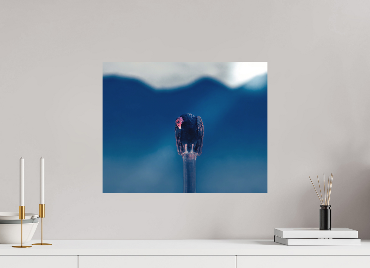 Mr. Lonely | Fine Art Turkey Vulture Photography Print